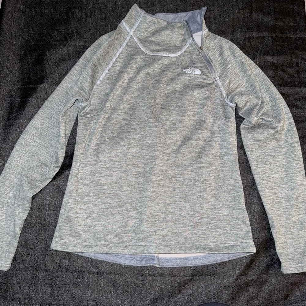The North Face Heathered Gray Quarter-Zip